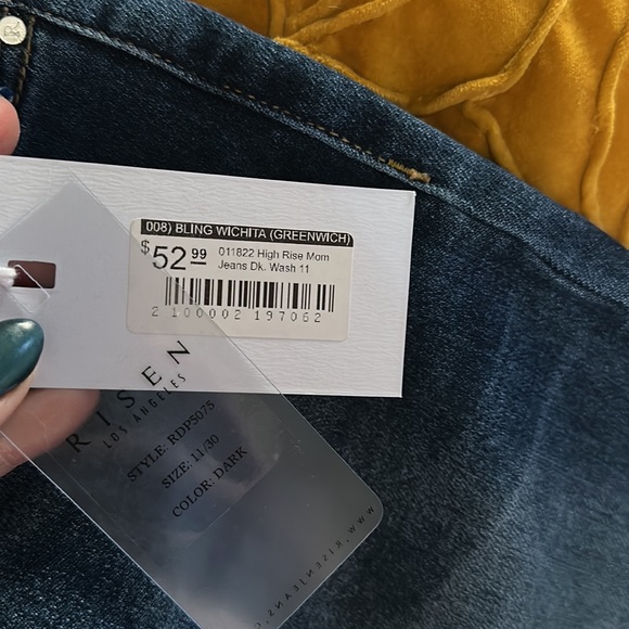 Risen high rise mom jeans - Picture 3 of 6